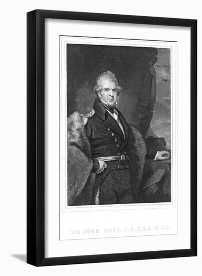 John Ross, British Polar Explorer and Naval Officer, 19th Century-null-Framed Giclee Print