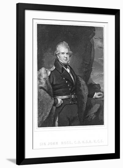 John Ross, British Polar Explorer and Naval Officer, 19th Century-null-Framed Giclee Print