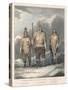 John Ross's Arctic Expedition: Native Eskimo Friends of Ross and His Expedition-null-Stretched Canvas