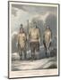 John Ross's Arctic Expedition: Native Eskimo Friends of Ross and His Expedition-null-Mounted Art Print