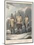 John Ross's Arctic Expedition: Native Eskimo Friends of Ross and His Expedition-null-Mounted Art Print