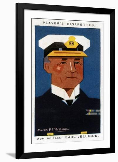 John Rushworth Jellicoe, 1st Earl Jellicoe, British Admiral, 1926-Alick PF Ritchie-Framed Giclee Print