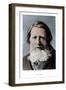 John Ruskin, English critic, poet and artist, c1880s-Barraud-Framed Giclee Print