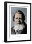 John Ruskin, English critic, poet and artist, c1880s-Barraud-Framed Giclee Print