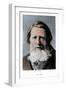 John Ruskin, English critic, poet and artist, c1880s-Barraud-Framed Giclee Print