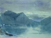 Lake Lugano-John Ruskin-Giclee Print