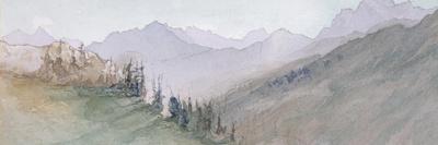 Lake Lugano-John Ruskin-Giclee Print