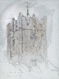 Study for Detail of the Piazza Delle Erbe-John Ruskin-Giclee Print