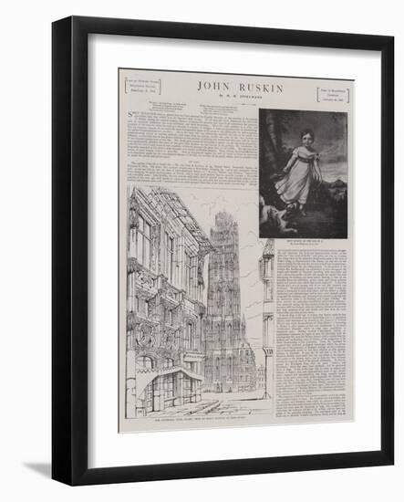 John Ruskin-James Northcote-Framed Giclee Print