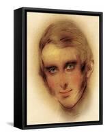 John Ruskin-George Richmond-Framed Stretched Canvas