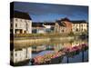 John's Quay and River Nore, Kilkenny City, County Kilkenny, Leinster, Republic of Ireland, Europe-Richard Cummins-Stretched Canvas