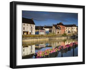 John's Quay and River Nore, Kilkenny City, County Kilkenny, Leinster, Republic of Ireland, Europe-Richard Cummins-Framed Photographic Print