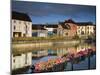 John's Quay and River Nore, Kilkenny City, County Kilkenny, Leinster, Republic of Ireland, Europe-Richard Cummins-Mounted Photographic Print