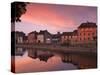 John's Quay and River Nore, Kilkenny City, County Kilkenny, Leinster, Republic of Ireland, Europe-Richard Cummins-Stretched Canvas