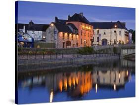 John's Quay and River Nore, Kilkenny City, County Kilkenny, Leinster, Republic of Ireland, Europe-Richard Cummins-Stretched Canvas