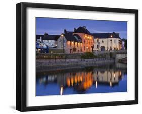 John's Quay and River Nore, Kilkenny City, County Kilkenny, Leinster, Republic of Ireland, Europe-Richard Cummins-Framed Photographic Print