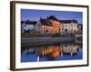 John's Quay and River Nore, Kilkenny City, County Kilkenny, Leinster, Republic of Ireland, Europe-Richard Cummins-Framed Photographic Print