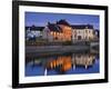 John's Quay and River Nore, Kilkenny City, County Kilkenny, Leinster, Republic of Ireland, Europe-Richard Cummins-Framed Photographic Print