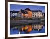 John's Quay and River Nore, Kilkenny City, County Kilkenny, Leinster, Republic of Ireland, Europe-Richard Cummins-Framed Photographic Print