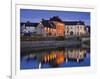 John's Quay and River Nore, Kilkenny City, County Kilkenny, Leinster, Republic of Ireland, Europe-Richard Cummins-Framed Photographic Print