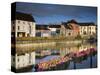 John's Quay and River Nore, Kilkenny City, County Kilkenny, Leinster, Republic of Ireland, Europe-Richard Cummins-Stretched Canvas