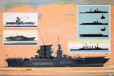 HMS Emperor, Converted from a Merchant Ship Into an Aircraft Carrier During the Second World War-John S. Smith-Giclee Print
