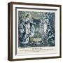 John's vision of the new Jerusalem, Revelation-Julius Schnorr von Carolsfeld-Framed Giclee Print