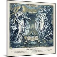 John's vision of the new Jerusalem, Revelation-Julius Schnorr von Carolsfeld-Mounted Giclee Print