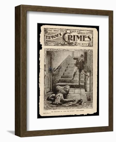 John Saunders Reeves Dock Labourer Finds the Body of Martha Tabram-F. Fizzi-Framed Art Print