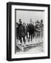 John Scott Russell, Henry Wakefield, Isambard Kingdom Brunel and Lord Derby-English Photographer-Framed Giclee Print