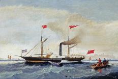 The Opening of Tyne Dock, 1859-John Scott-Giclee Print
