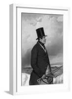 John Scott, Trainer-Harry Hall-Framed Art Print