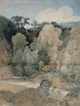 Castle at Tancarville, Published 1st October 1821-John Sell Cotman-Giclee Print