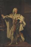 Portrait of King George II-John Shackleton-Stretched Canvas