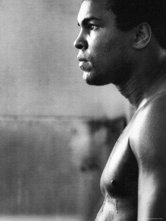 Boxer Muhammad Ali Training for a Fight Against Joe Frazier