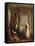 John Sheepshanks and His Maid-William Mulready-Framed Stretched Canvas