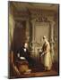 John Sheepshanks and His Maid-William Mulready-Mounted Giclee Print