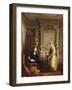 John Sheepshanks and His Maid-William Mulready-Framed Giclee Print