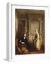 John Sheepshanks and His Maid-William Mulready-Framed Giclee Print