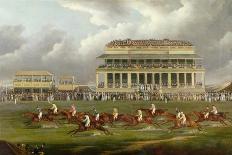 The Doncaster St. Leger of 1812 - the Finish-John Sinclair-Framed Stretched Canvas
