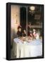 John Singer Sargent The Breakfast Table Art Print Poster-null-Framed Poster