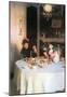 John Singer Sargent The Breakfast Table Art Print Poster-null-Mounted Poster