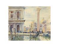 A Bridge and Campanile, Venice, 1902/04-John Singer Sargent-Art Print