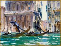 The Corner of the Libreria, with the Column of St. Theodore, Venice, 1904-John Singer Sargent-Giclee Print