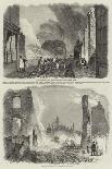 Ruins of the Great Fire at Gravesend-John Skinner Prout-Mounted Giclee Print