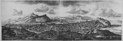 The Prospect of Edinburgh from the North, from 'Theatrum Scotiae', Edition Published in 1719-John Slezer-Giclee Print