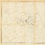 A Map from 'On the Mode of Communication of Cholera', 1855-John Snow-Framed Stretched Canvas