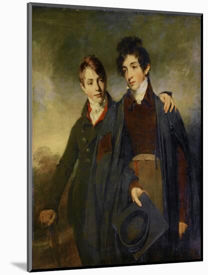 John Soane Junior and George Soane, 1805-William Owen-Mounted Giclee Print