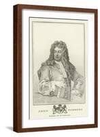 John Sommers, Baron of Evesham-Godfrey Kneller-Framed Giclee Print