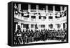 John Sousa and United States Marine Corps Band-null-Framed Stretched Canvas